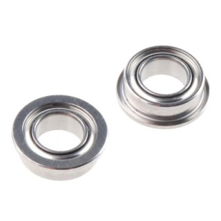 NMB 1 Row Ball Bearing, Shielded, Flanged, Martensitic Stainless Steel Race, Stainless Steel Balls, 4 DDLF-740ZZHA1P25LY121