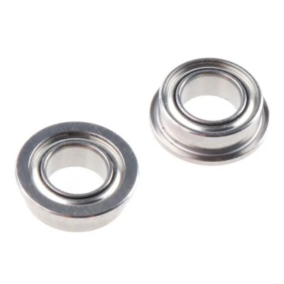 NMB 1 Row Ball Bearing, Shielded, Flanged, Martensitic Stainless Steel Race, Stainless Steel Balls, 4 DDLF-740ZZHA1P25LY121