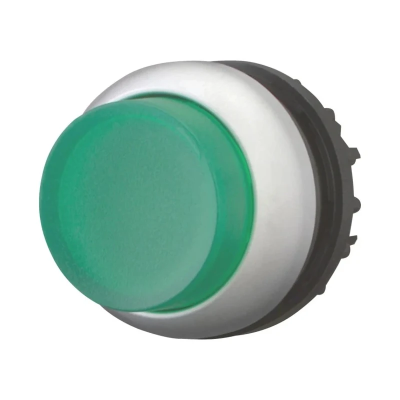 Eaton RMQ Titan M22 Series Green Momentary Push Button Head 22 mm Cutout Diameter IP69K 78635813 M22-DLH-G+M22-A