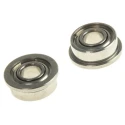NMB 1 Row Ball Bearing Flanged Double Row Deep Groove Shielded 3 mm ID 7 mm OD DDLF-730ZZHA1P25LY121