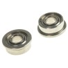 NMB 1 Row Ball Bearing Flanged Double Row Deep Groove Shielded 3 mm ID 7 mm OD DDLF-730ZZHA1P25LY121