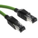 HARTING Industrial Grade Cat5 Ethernet Cable 20 m Green RJ45 Male to Male U/FTP PVC 09457711153