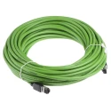 HARTING Industrial Grade Cat5 Ethernet Cable 20 m Green RJ45 Male to Male U/FTP PVC 09457711153