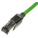 HARTING Cat5 Ethernet Cable 10 m Green RJ45 Male to RJ45 Male U/FTP PVC 09457711151