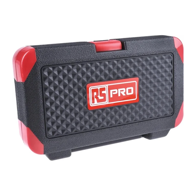 RS PRO 16-Piece 1/4 in Shallow Socket Set Chrome Vanadium Steel Metric Sizes 4-13 mm 623-6413
