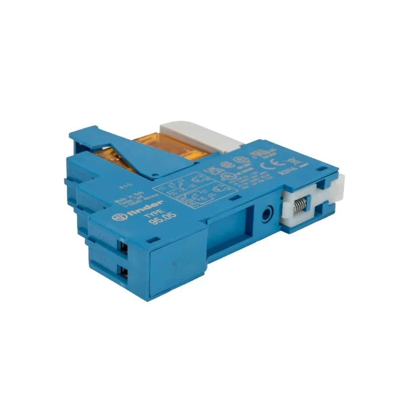 Finder 48 Series Interface Relay DIN Rail, DPDT, 110V AC Coil Voltage, 8A Switching Current, Silver 48.52.8.110.0060SPA