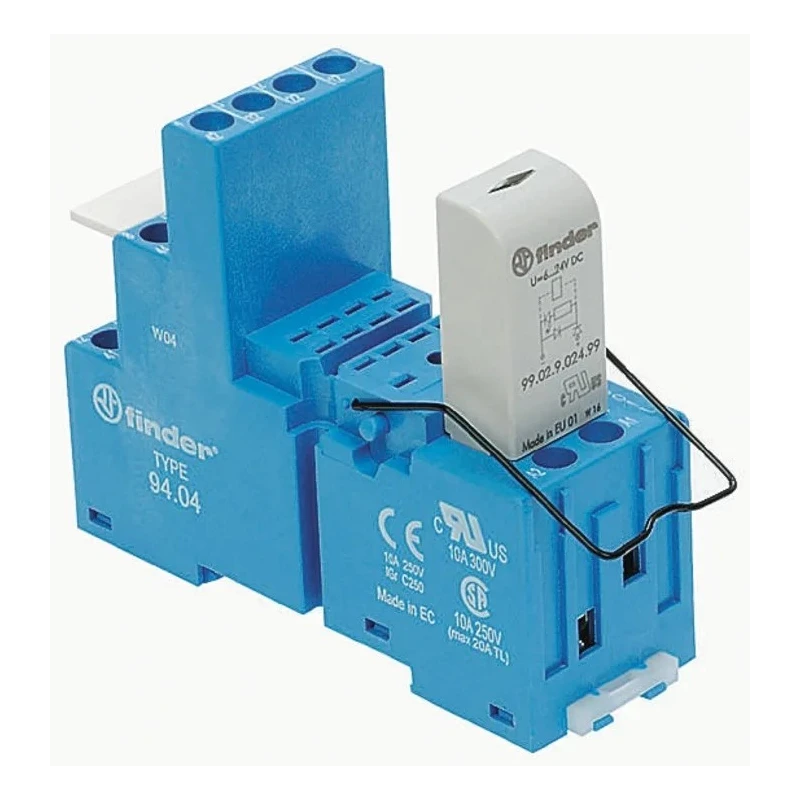 Finder Pluggable Function Module LED Varistor Accessory for 99 Series 99.02.0.060.98