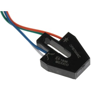 Optek Retroreflective Photoelectric Sensor Block Style 3.8 mm Detection Range Infrared Light Source NPN Output OPB704W-Z