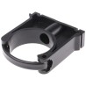 Georg Fischer Galvanised Polypropylene Black Saddle Clamp Pipe Diameter 50.8 mm Fixing Hole Diameter 9 mm 167061091