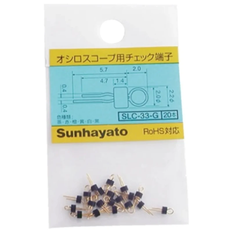 Sunhayato Multicolor Insulated Terminal Post RoHS Compliant SLC-3G-K