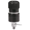 Sato Parts Black Female Banana Socket, 4 mm Connector, Solder Termination, 125V, 10A T-375-16-B