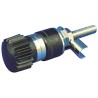 Sato Parts Black Insulated Terminal Post 125V 10A M4 x 0.7 Thread T-381-12-B
