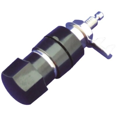 Sato Parts Black Insulated Phenolic Resin Terminal Post 125V, 30A, M5 x 0.8 Thread T-6500-16-B