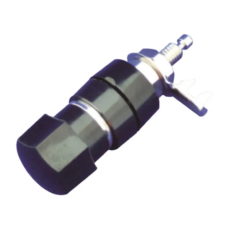 Sato Parts Black Insulated Phenolic Resin Terminal Post 125V, 30A, M5 x 0.8 Thread T-6500-16-B