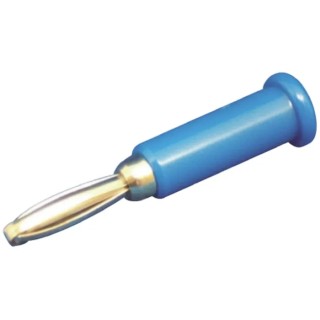 Sato Parts Blue Male Banana Plug, 4 mm Connector, Solder Termination, 30V, 3A TJ-560-BL