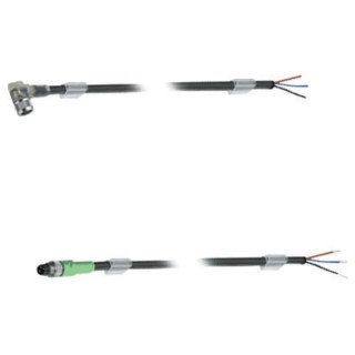 PHOENIX CONTACT Sensor Actuator Cable 5m Polyurethane Jacket Right Angle Female to Unterminated 24V 1671085