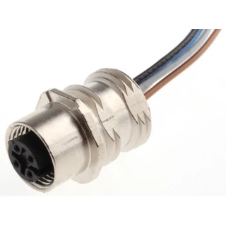 Phoenix Contact Sensor Actuator Cable Female 5 Way M12 to 5 Way Free Cable End 500 mm 250V 1520042
