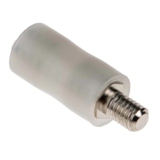 RS PRO Insulated Male/Female M4 Standoff, 16 mm Body Length, 6 mm Stud Length, Polyamide 66, Round Shape 653-9352