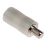 RS PRO Insulated Male/Female M4 Standoff, 16 mm Body Length, 6 mm Stud Length, Polyamide 66, Round Shape 653-9352