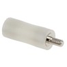 RS PRO M3 Threaded Standoff, 20 mm Body Length, 6 mm Stud Length, Polyamide 66, Male/Female Configuration 653-9295