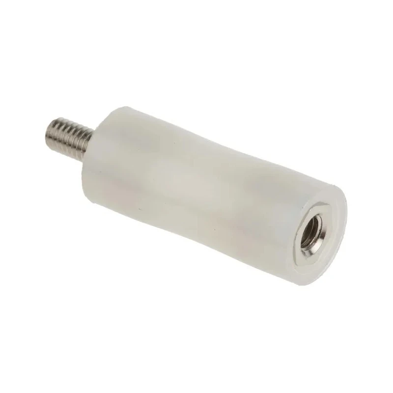 RS PRO M3 Threaded Standoff, 20 mm Body Length, 6 mm Stud Length, Polyamide 66, Male/Female Configuration 653-9295