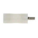 RS PRO M3 Threaded Standoff, 20 mm Body Length, 6 mm Stud Length, Polyamide 66, Male/Female Configuration 653-9295