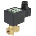 EMERSON ? ASCO 2 Port Normally Closed Solenoid Valve 230V AC 1/4 in Brass Body SCG262C090VM.230/50