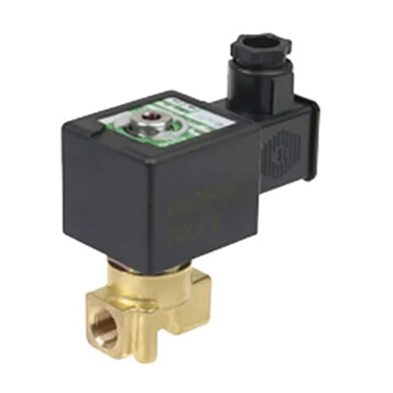 EMERSON ? ASCO 2 Port Normally Closed Solenoid Valve 230V AC 1/4 in Brass Body SCG262C090VM.230/50