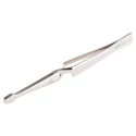 Bernstein 160mm Nickel Plated Steel Serrated Fine Tweezer 5-155