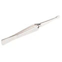 Bernstein 160mm Nickel Plated Steel Serrated Fine Tweezer 5-155