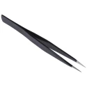 Bernstein 130mm Stainless Steel Pointed, Round, Tapered ESD Safe Tweezer 5-077-13