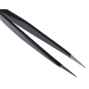Bernstein 130mm Stainless Steel Pointed, Round, Tapered ESD Safe Tweezer 5-077-13