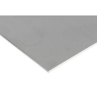 RS PRO Stainless Steel Metal Sheet 500 mm x 300 mm x 2.5 mm 264-7279