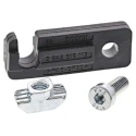 Bosch Rexroth Track Roller Mounting Block, 250 N Load Capacity, 50 mm Length x 50 mm Height 3 842 535 668