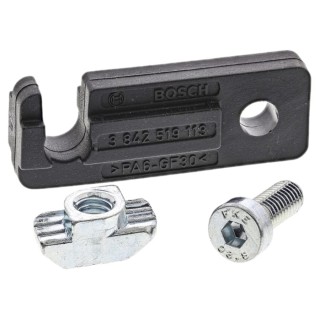 Bosch Rexroth Track Roller Mounting Block, 250 N Load Capacity, 50 mm Length x 50 mm Height 3 842 535 668