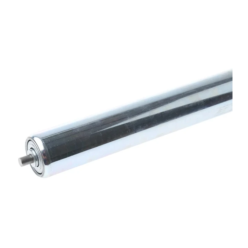 Bosch Rexroth Galvanised Steel Round Conveyor Roller 40 mm Dia x 425 mm Length, 500 N Load Capacity, 8 mm 3 842 525 739