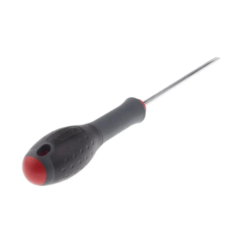 Stanley Standard Slotted Screwdriver 100 mm Blade, Insulated, Soft Grip Handle 1-64-984