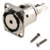 Switchcraft 3.5 mm Panel Mount Female Mono Jack Connector EH35MMMSCPKG