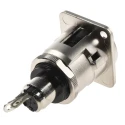 Switchcraft 3.5 mm Panel Mount Female Mono Jack Connector EH35MMMSCPKG
