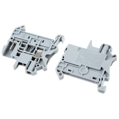 Phoenix Contact 1-Level Grey UT 2.5/1P-PE Series Feed Through Terminal Block Screw Connection 500V 24A 0.14–4 mm² 3045017