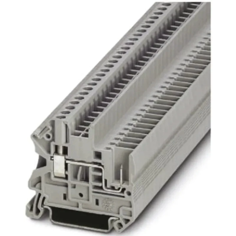 Phoenix Contact 1-Level Grey UT 2.5/1P-PE Series Feed Through Terminal Block Screw Connection 500V 24A 0.14–4 mm² 3045017