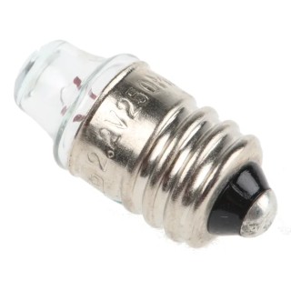 RS PRO Indicator Light, Clear Incandescent Lamp, 2.2V, 250mA, 10mm Diameter, 25mm Length 655-9233