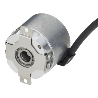 Hengstler Absolute Encoder 30V DC, 7V DC, 2048 PPR Pulse, 8 mm Through Hollow Shaft, Spring Mount AD36/1213EF.0RSCB