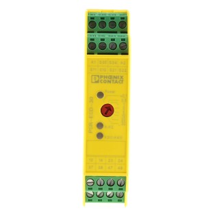 Phoenix Contact 24V DC Safety Relay with 2 Safety Contacts and 2 Auxiliary Contacts PSR-SCP- 24DC/ESD/4X1/30 2981800