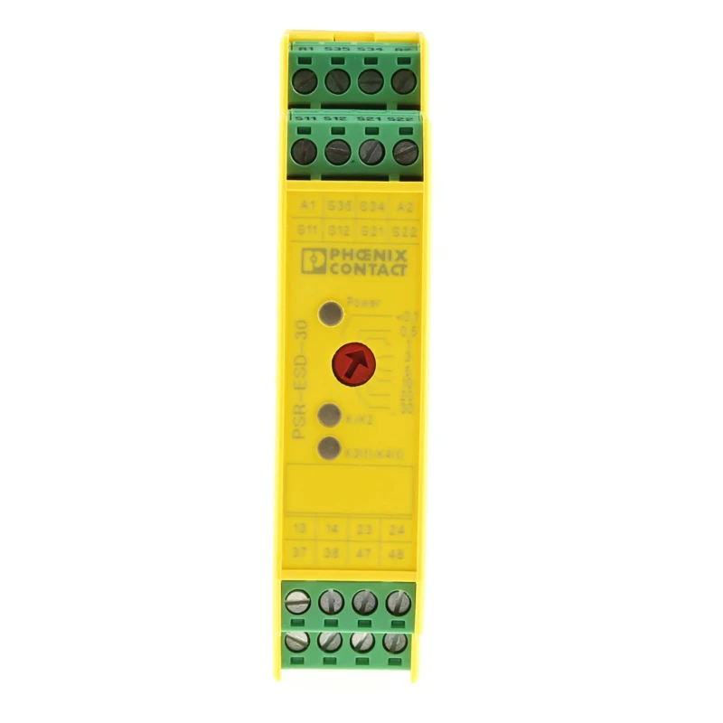 Phoenix Contact 24V DC Safety Relay with 2 Safety Contacts and 2 Auxiliary Contacts PSR-SCP- 24DC/ESD/4X1/30 2981800