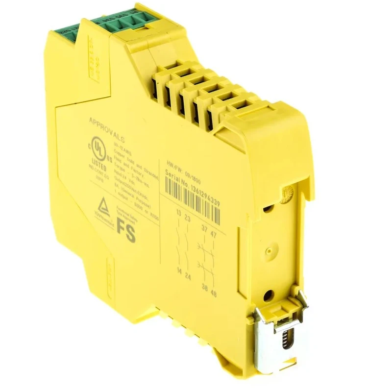 Phoenix Contact 24V DC Safety Relay with 2 Safety Contacts and 2 Auxiliary Contacts PSR-SCP- 24DC/ESD/4X1/30 2981800