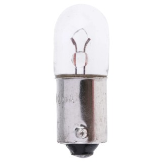 RS PRO BA9S Indicator Light, Clear Lens, 6 V, 200 mA, 15000 Hours Lifespan BA9S