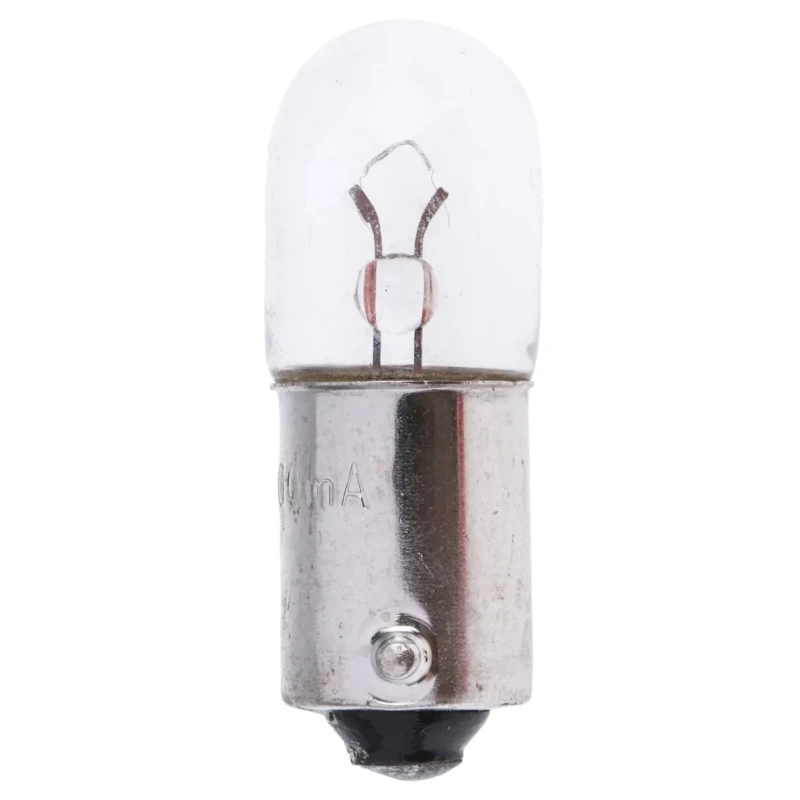 RS PRO BA9S Indicator Light, Clear Lens, 6 V, 200 mA, 15000 Hours Lifespan BA9S