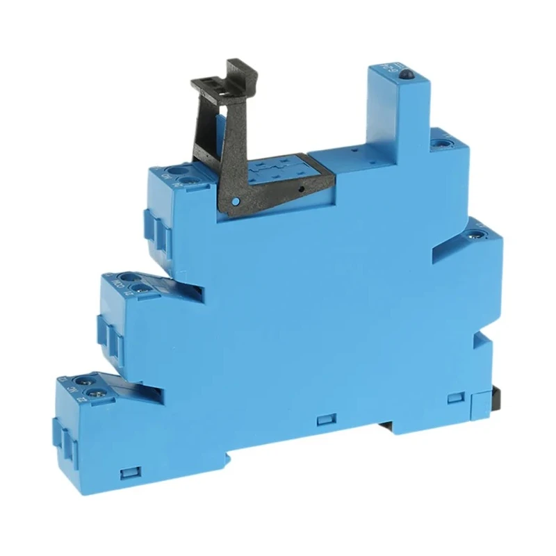 Finder 5 Way 24V DC DIN Rail Relay Socket for 38.52 and 38.62 Series Relays 93.02.7.024