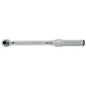 Bahco Click Torque Wrench, 60 to 300 Nm Torque Range, 1/2 in Square Drive, Chrome Finish, 457mm Overall Length 7455-300